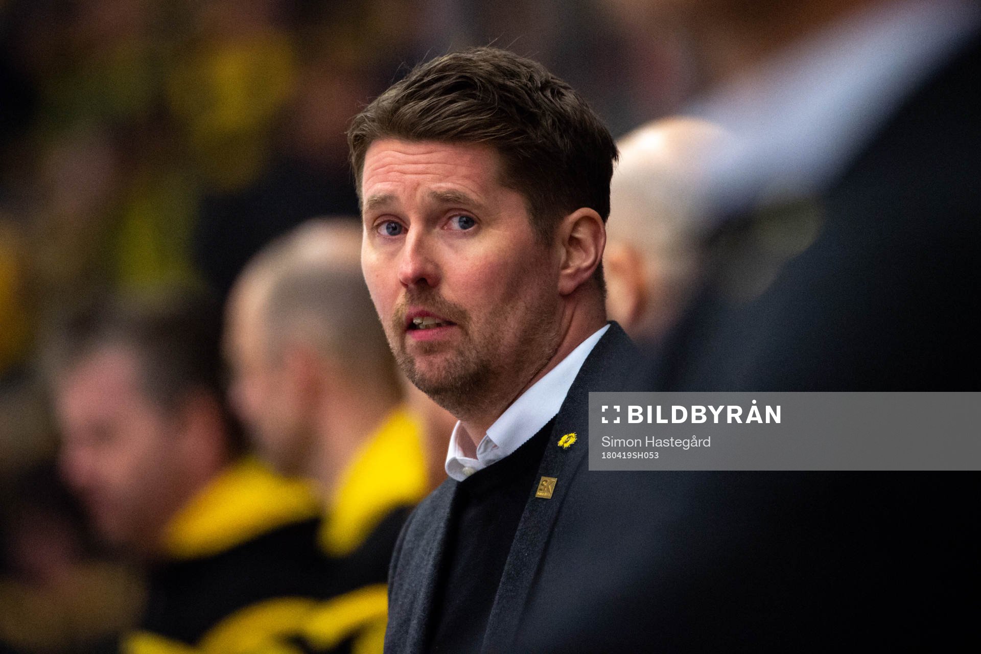 Skellefteås tränare Stefan Klockare
