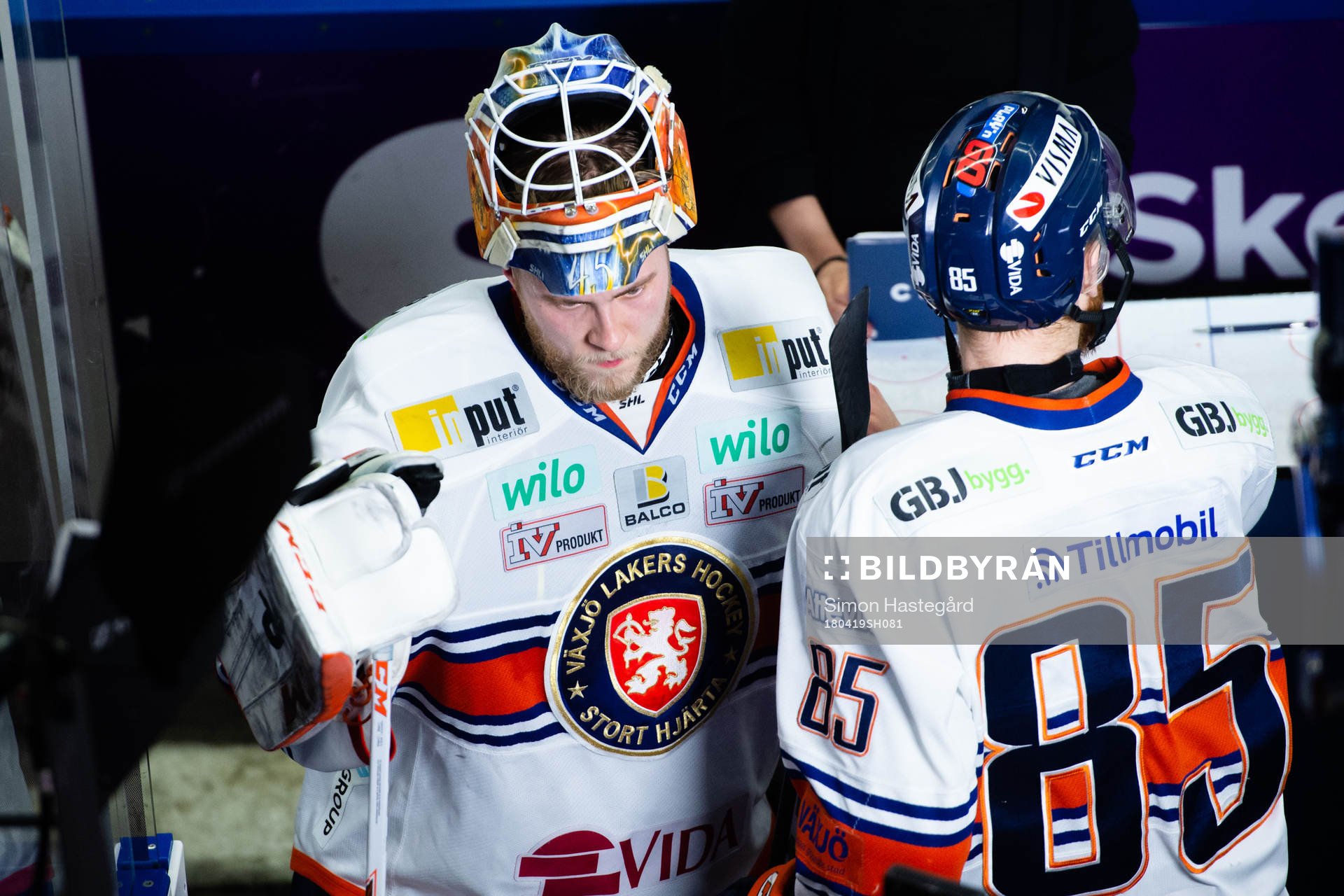Växjös målvakt Viktor Andrén