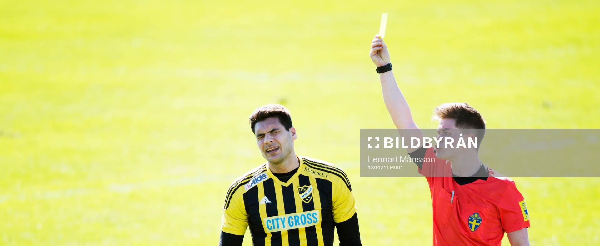 Varning Tommy Filipovic i matchen i division 2 Östra