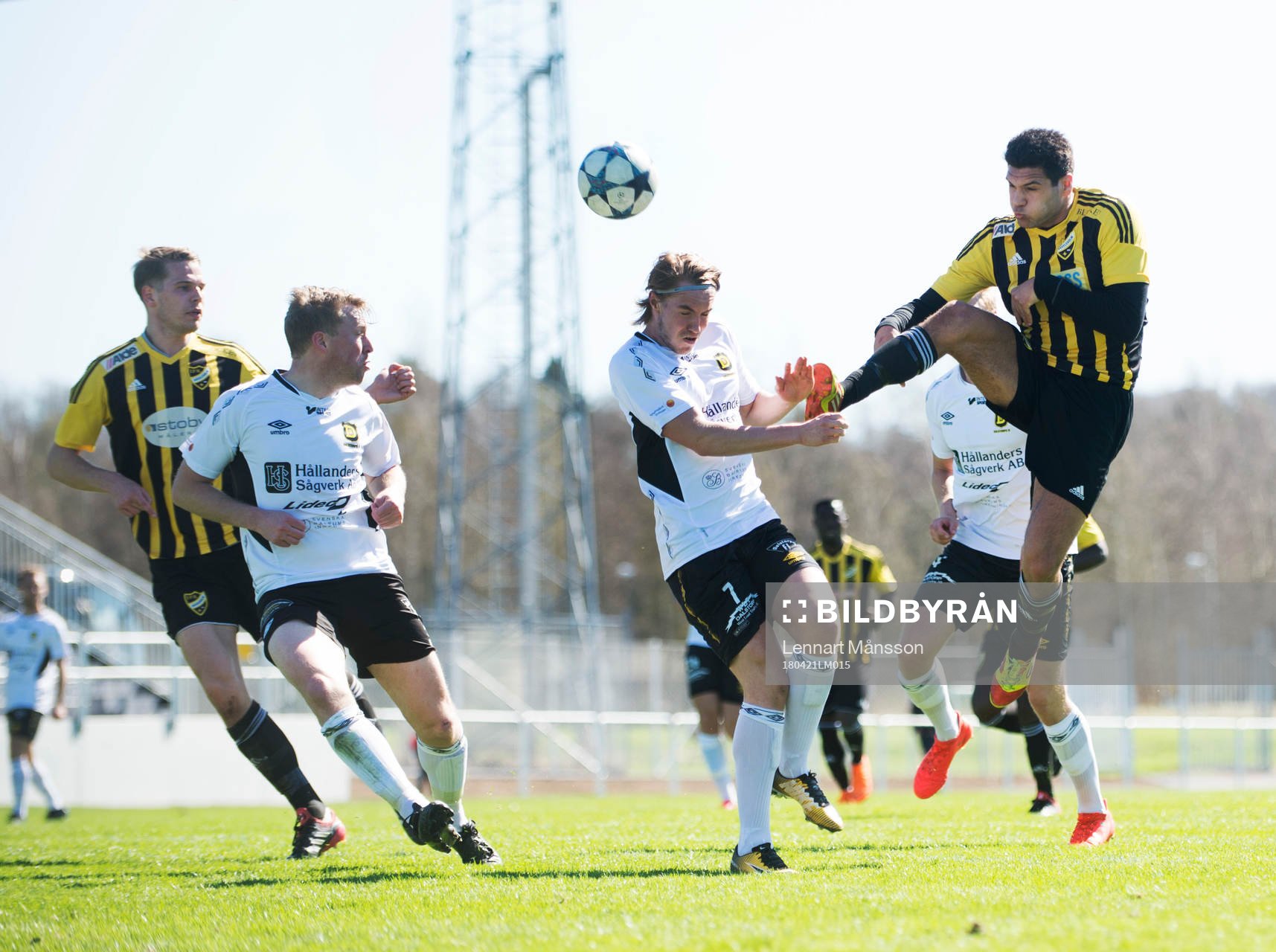 IFK Hässleholms Tommy Filipovic i matchen i division 2