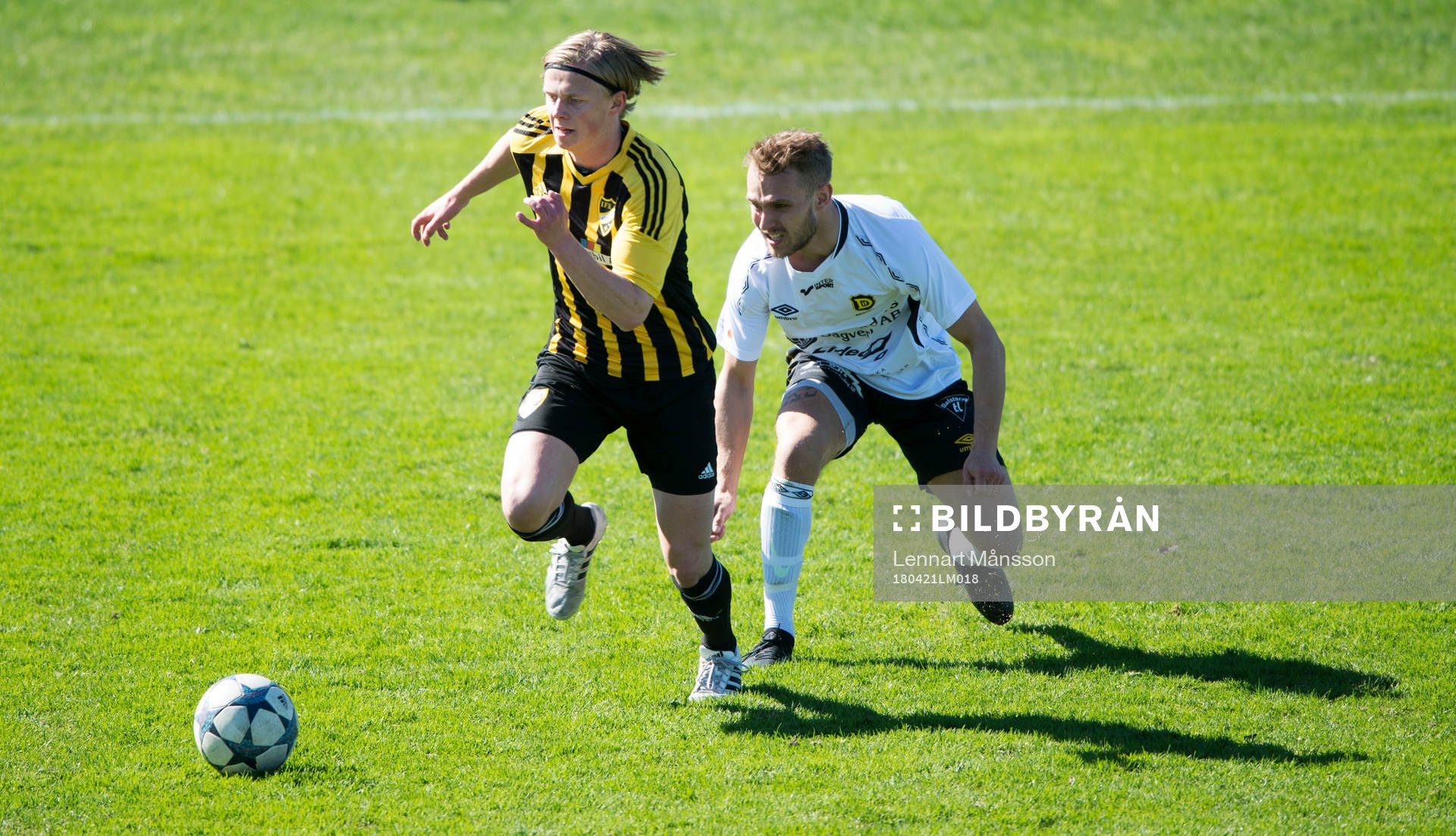 IFK Hässleholms Philip Bengtsson i matchen i division 2