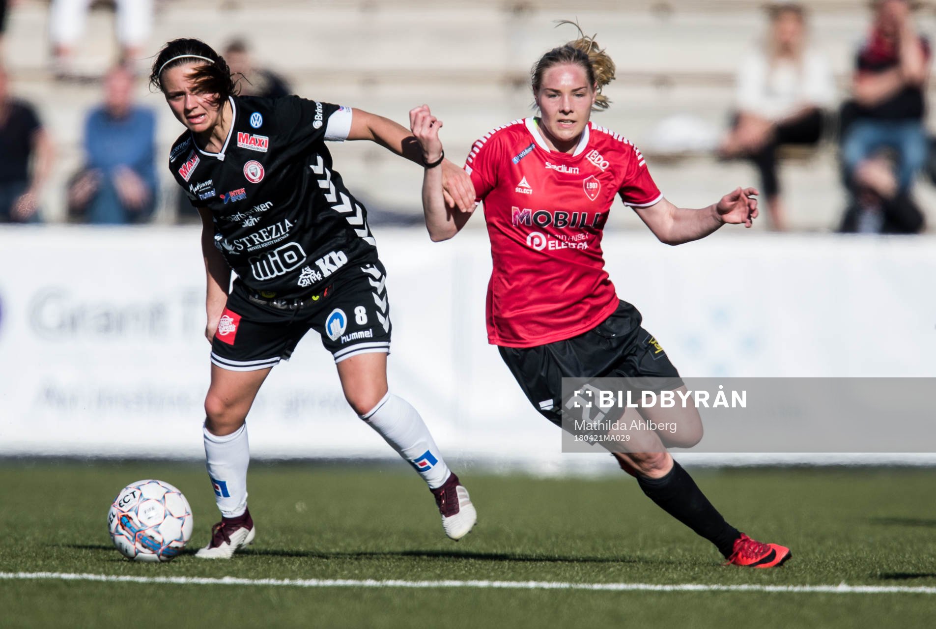Kristianstads Alice Nilsson och Limhamn Bunkeflos Rakel