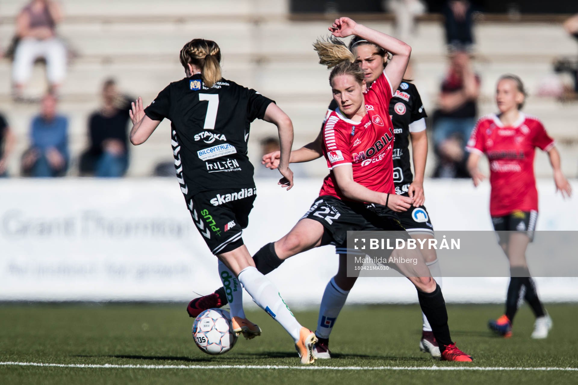 under fotbollsmatchen i Damallsvenskan mellan LB07 och