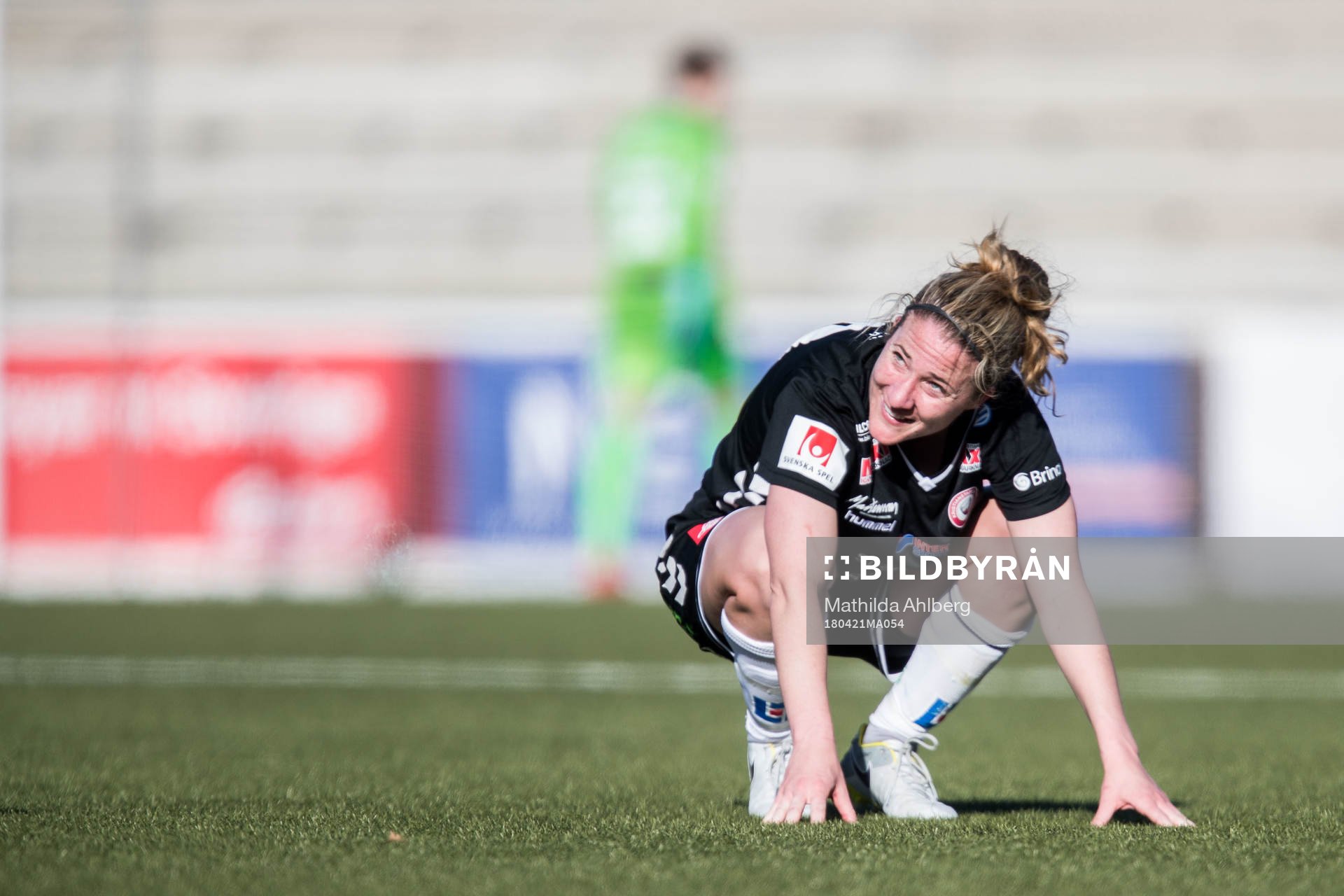 Kristianstads Becky Edwards deppar