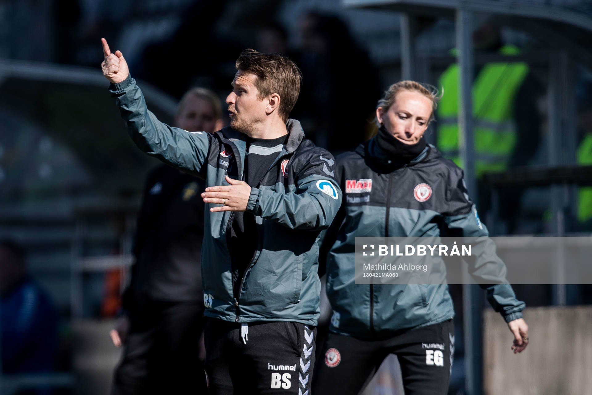 Kristianstads assisterande tränare Björn Sigurbjörnsson