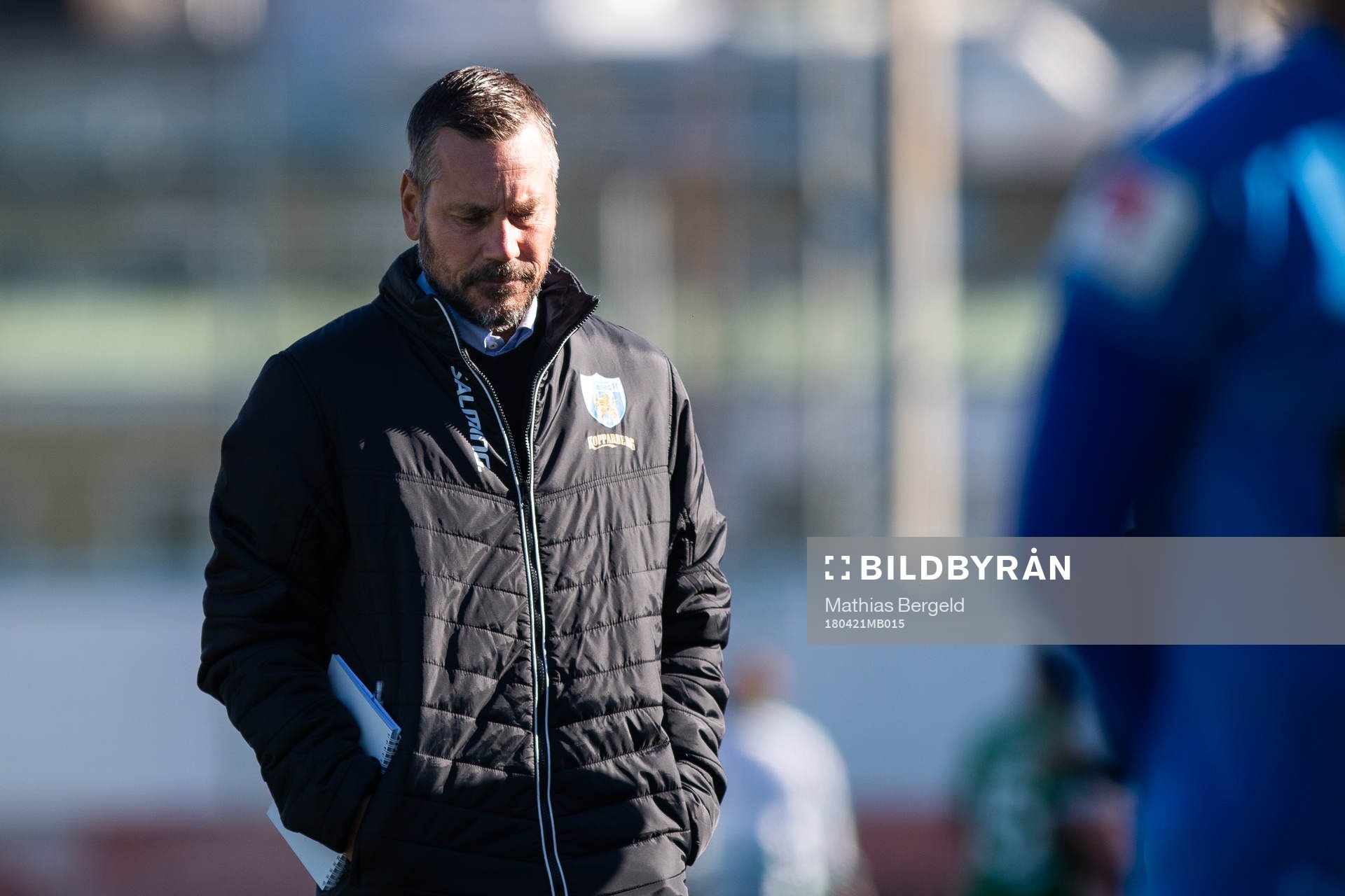Göteborgs tränare Marcus Lantz deppar