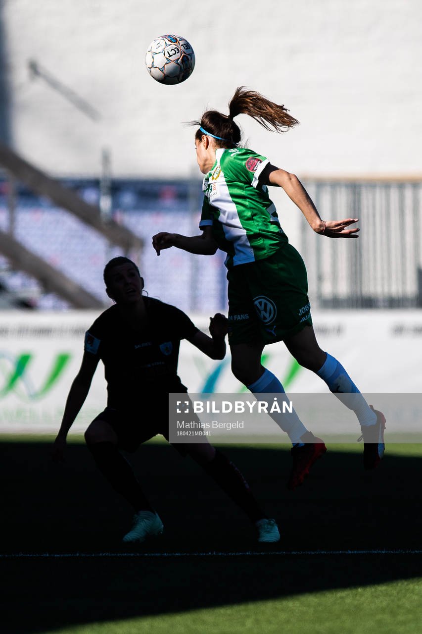 Göteborgs Olivia Schough ser Hammarbys Sejde Abrahamsson
