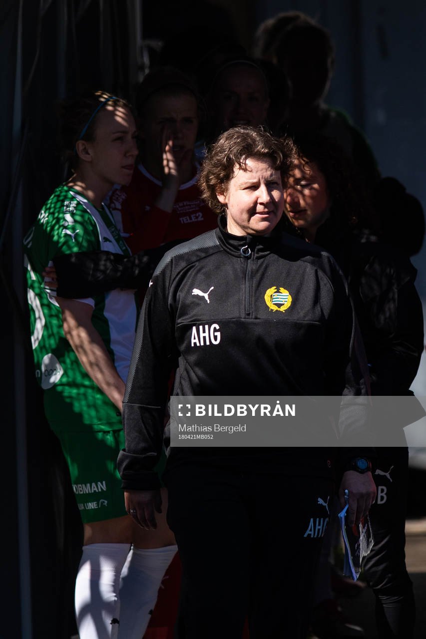 Hammarbys tränare Ann-Helén Grahm