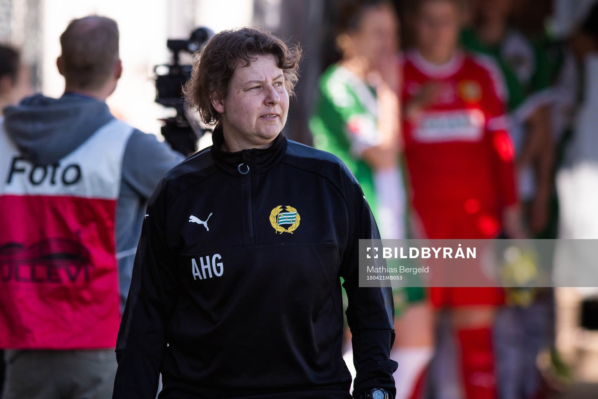 Hammarbys tränare Ann-Helén Grahm