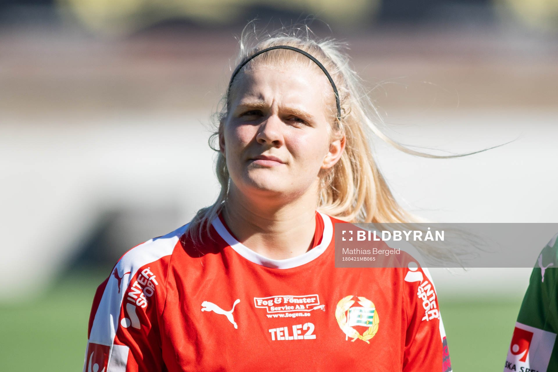 Hammarbys målvakt Emma Holmgren