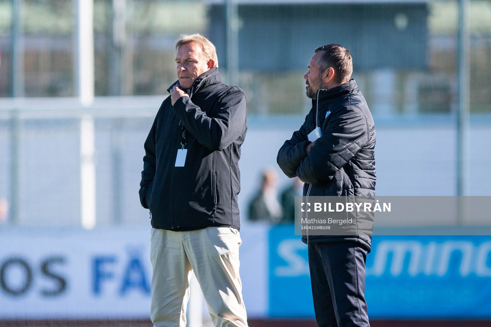 Göteborgs sportchef Lasse Svensson och tränare Marcus