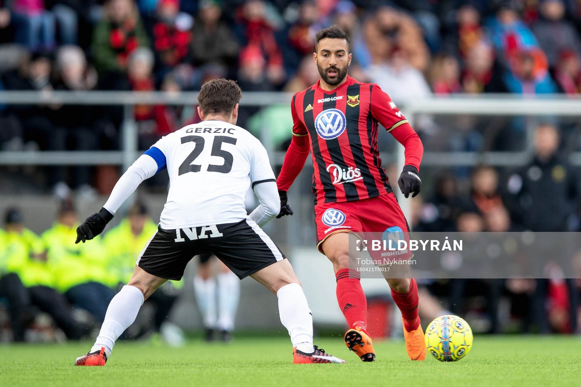Örebros Nordin Gerzic och Östersunds Saman Ghoddos