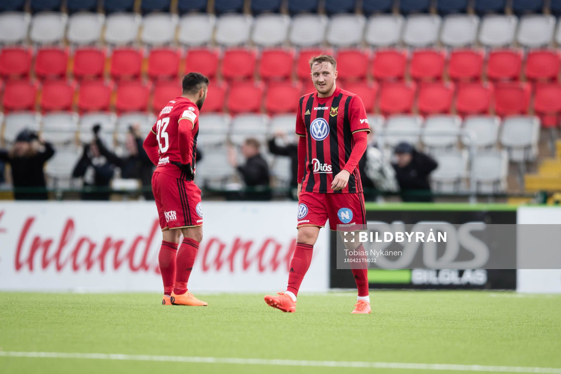 Östersunds Smajl Suljevic deppar