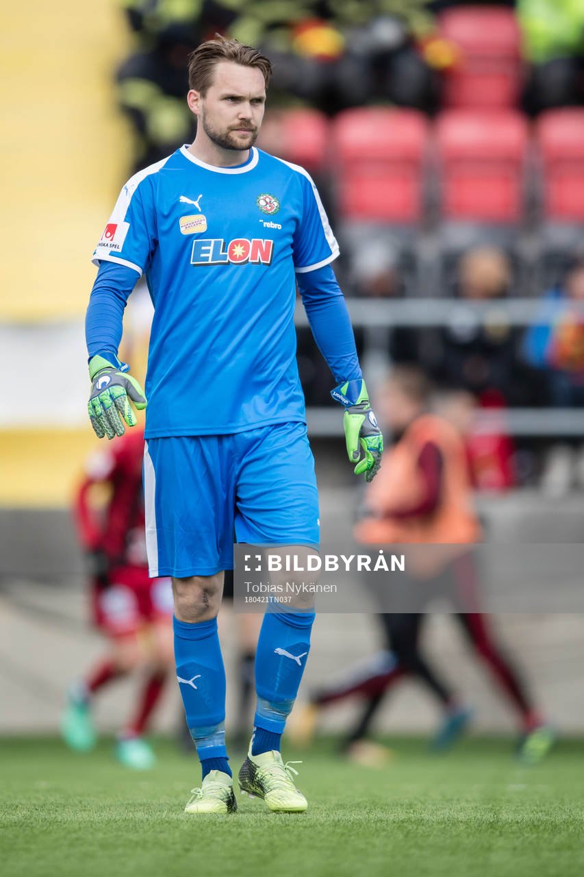Örebros målvakt Oscar Jansson