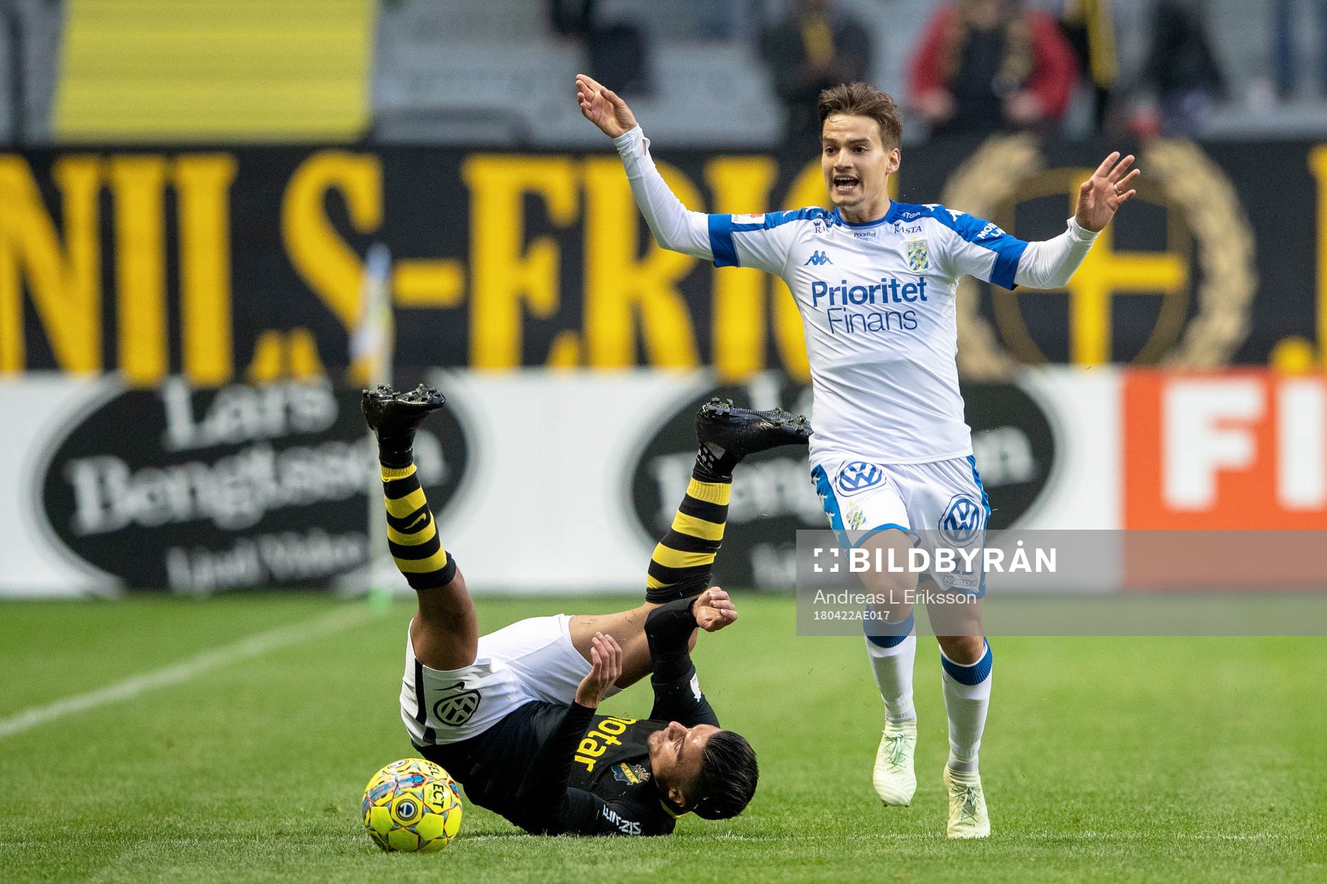 s Ahmed Yasin och IFK Göteborgs Amin Affane