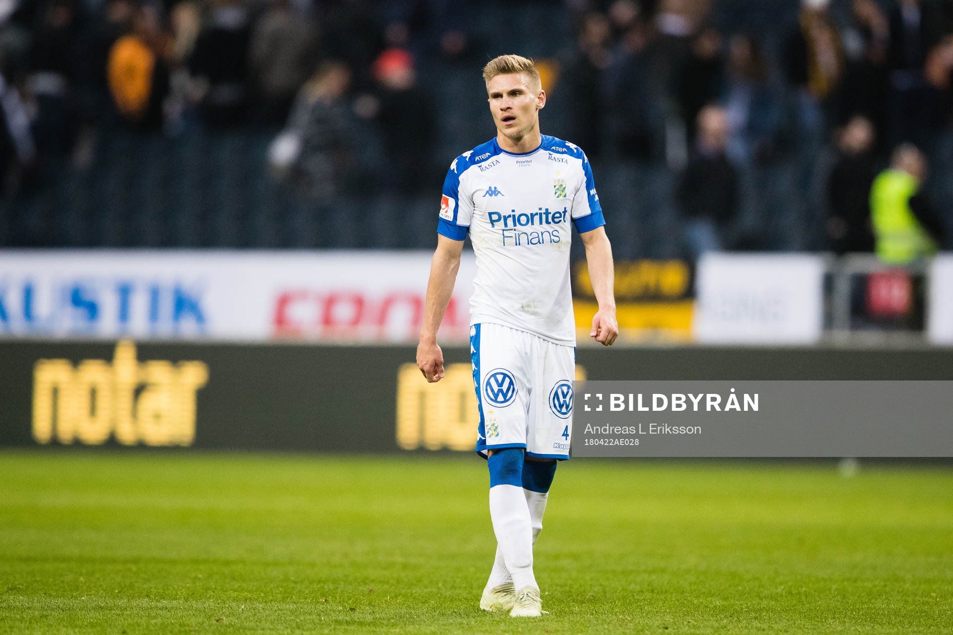 IFK Göteborgs Carl Starfelt deppar