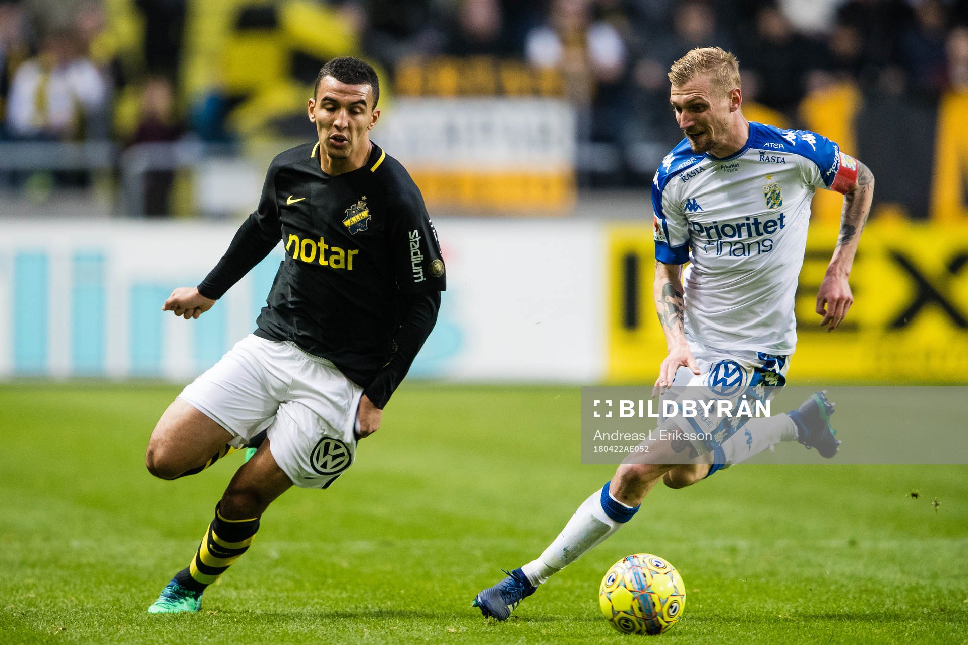 s Nabil Bahoui och IFK Göteborgs Sebastian Eriksson