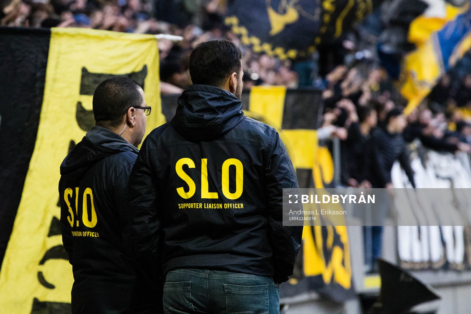 Två stycken SLO tillhörande AIK