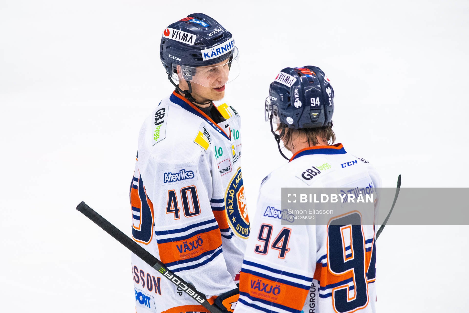 Växjös Elias Pettersson och Joel Persson