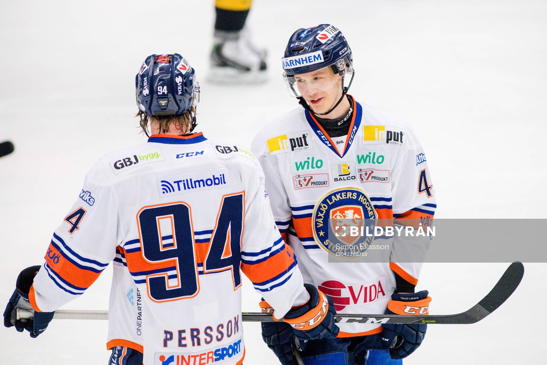 Växjös Elias Pettersson och Joel Persson
