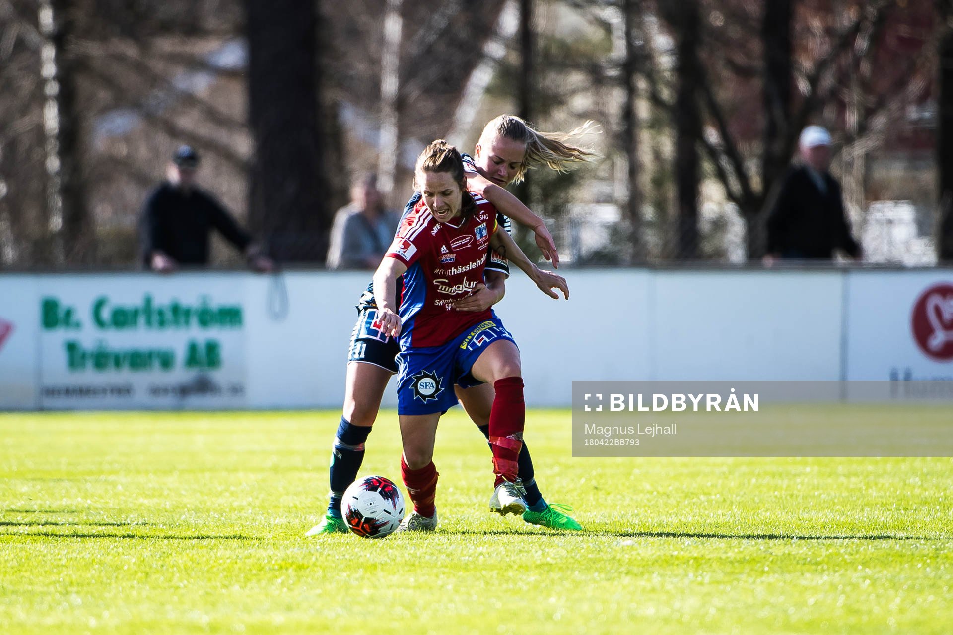Linköpings Tove Almqvist  och Vittsjös Johanna Andersson