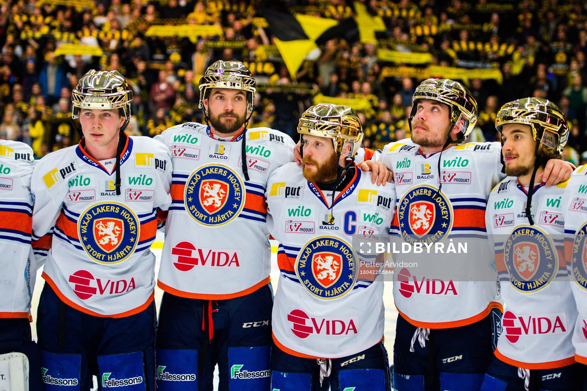 Växjös spelar jublar