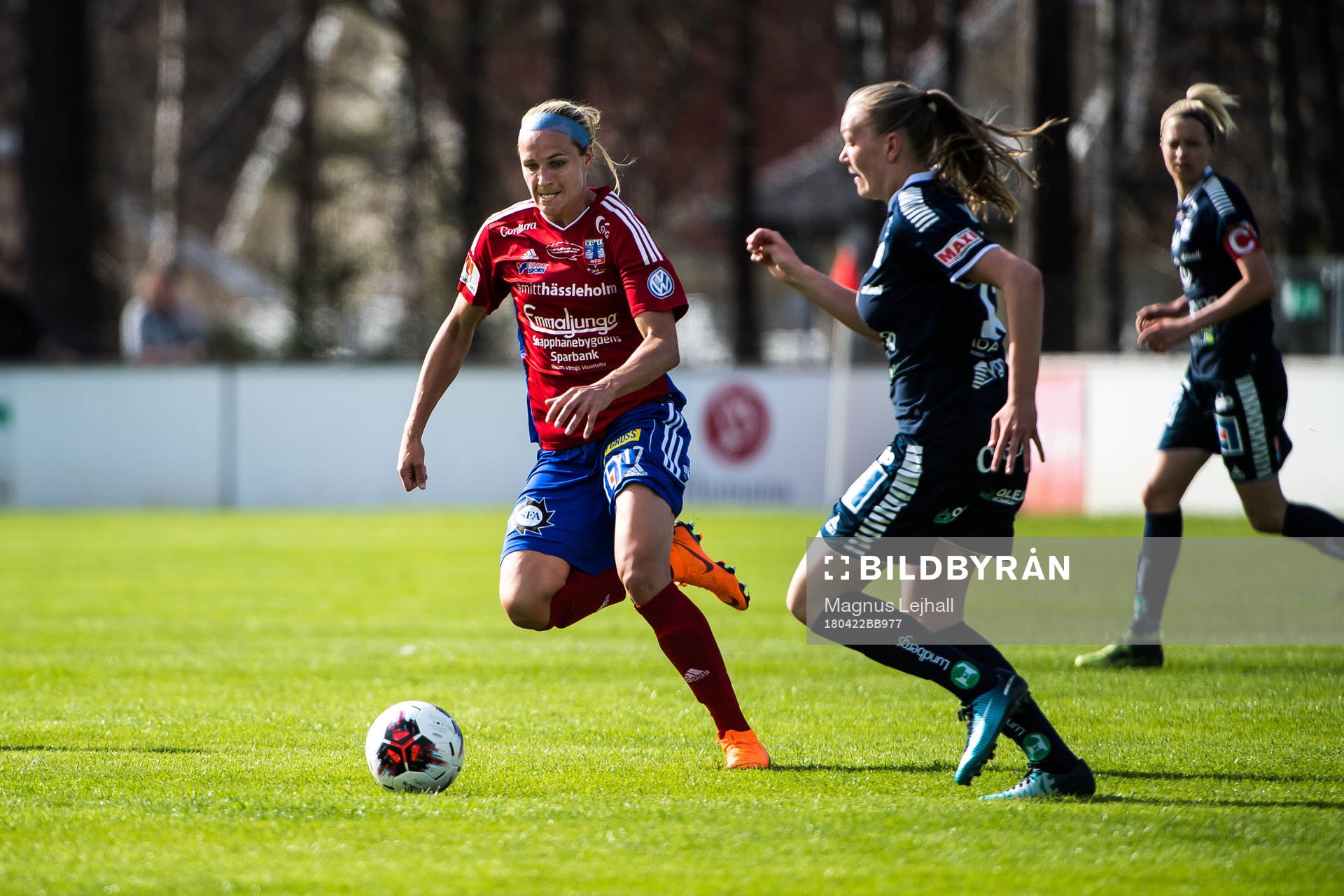 Vittsjös Hannah Wilkinson  och Linköpings Frida