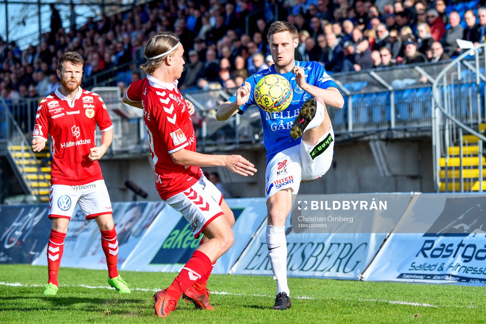 Trelleborgs Anton Tideman och Kalmars Isak Magnusson
