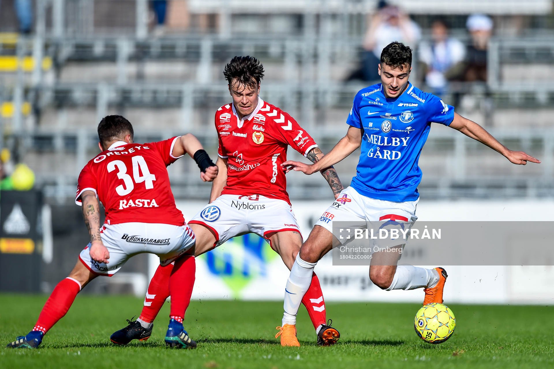Kalmars Herman Hallberg och Melker Hallberg och Trelleborgs