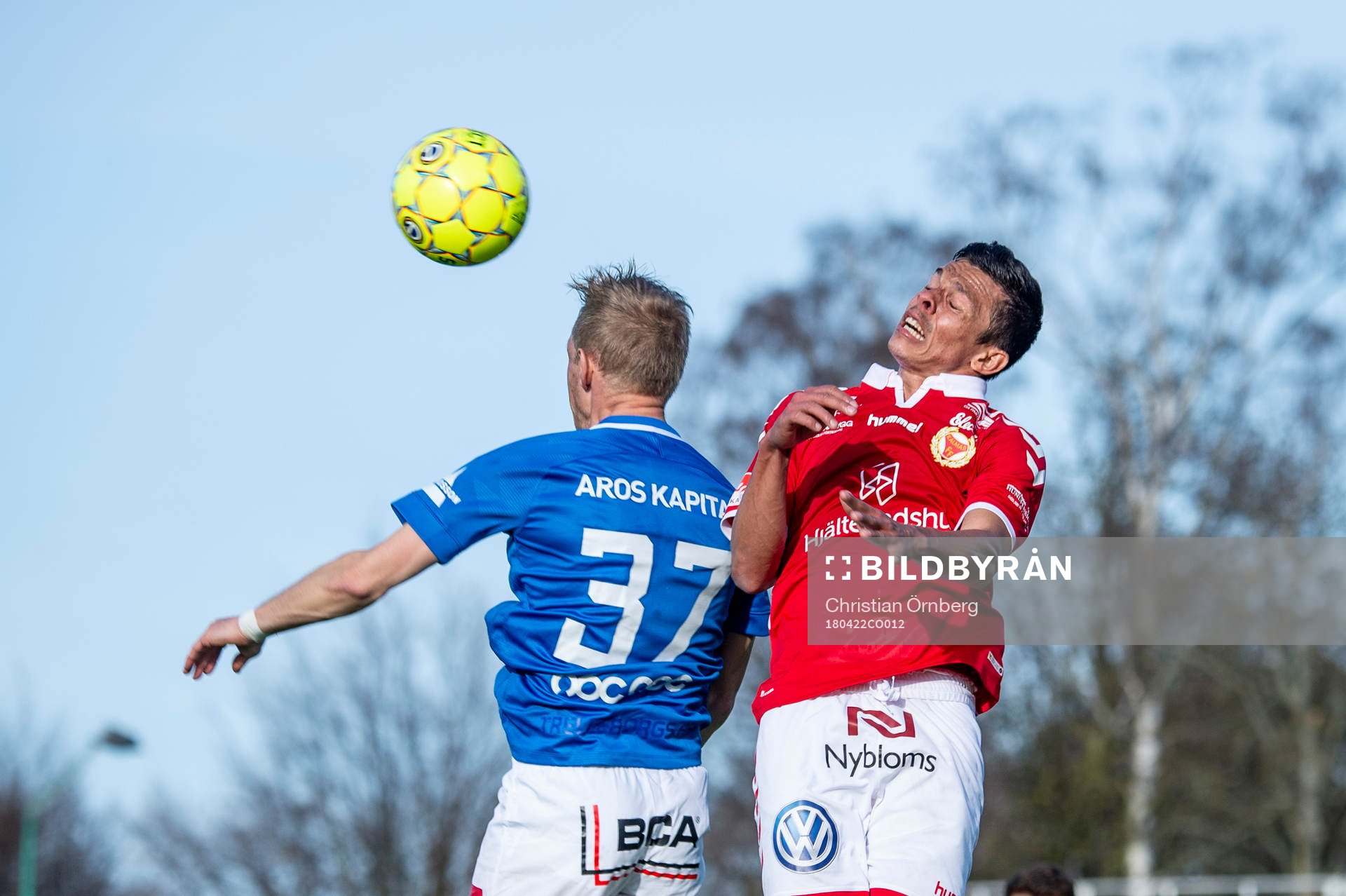 Trelleborgs Magnus Andersson i nickduell med Kalmars