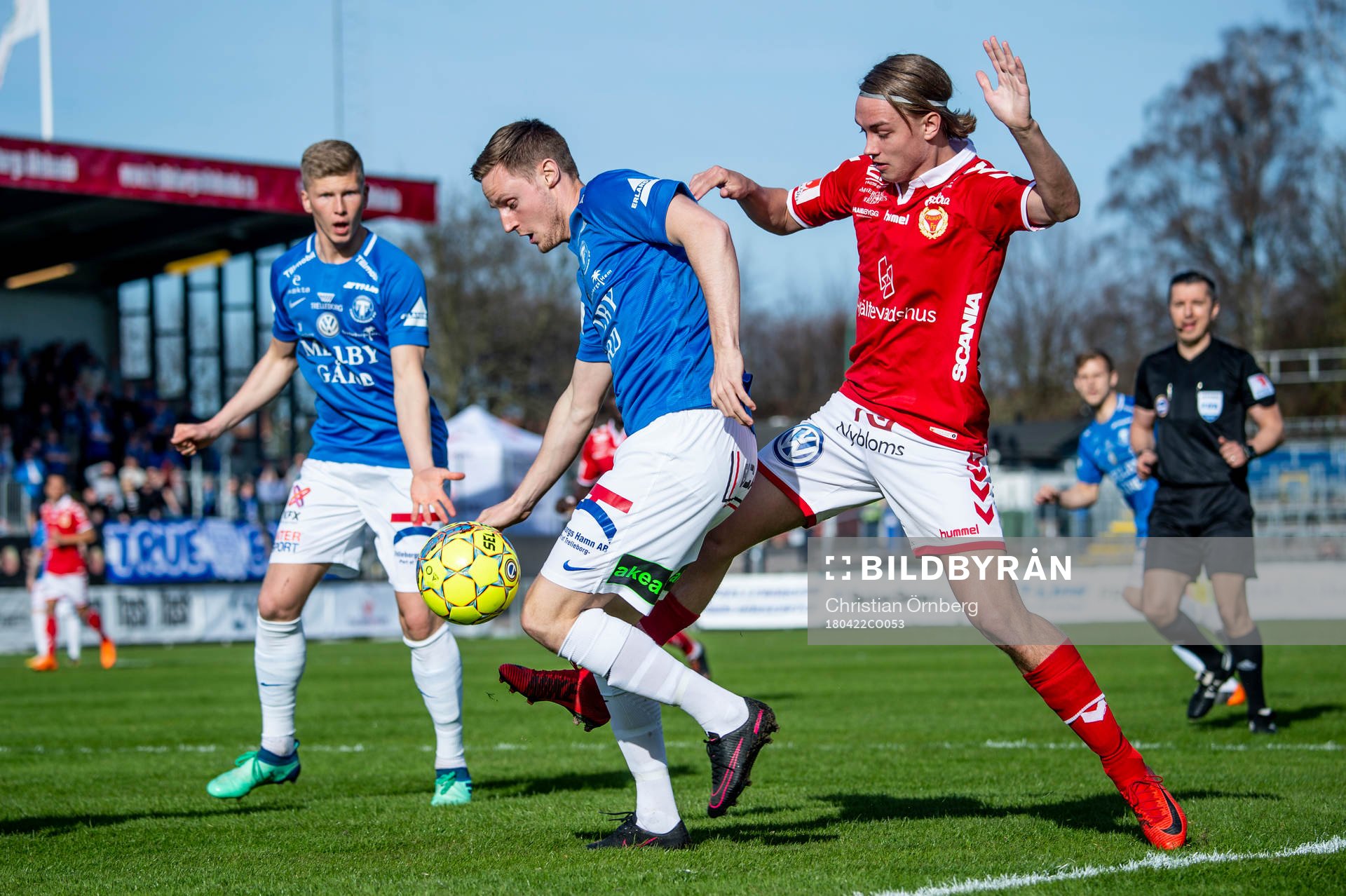 Trelleborgs Anton Tideman och Kalmars Isak Magnusson