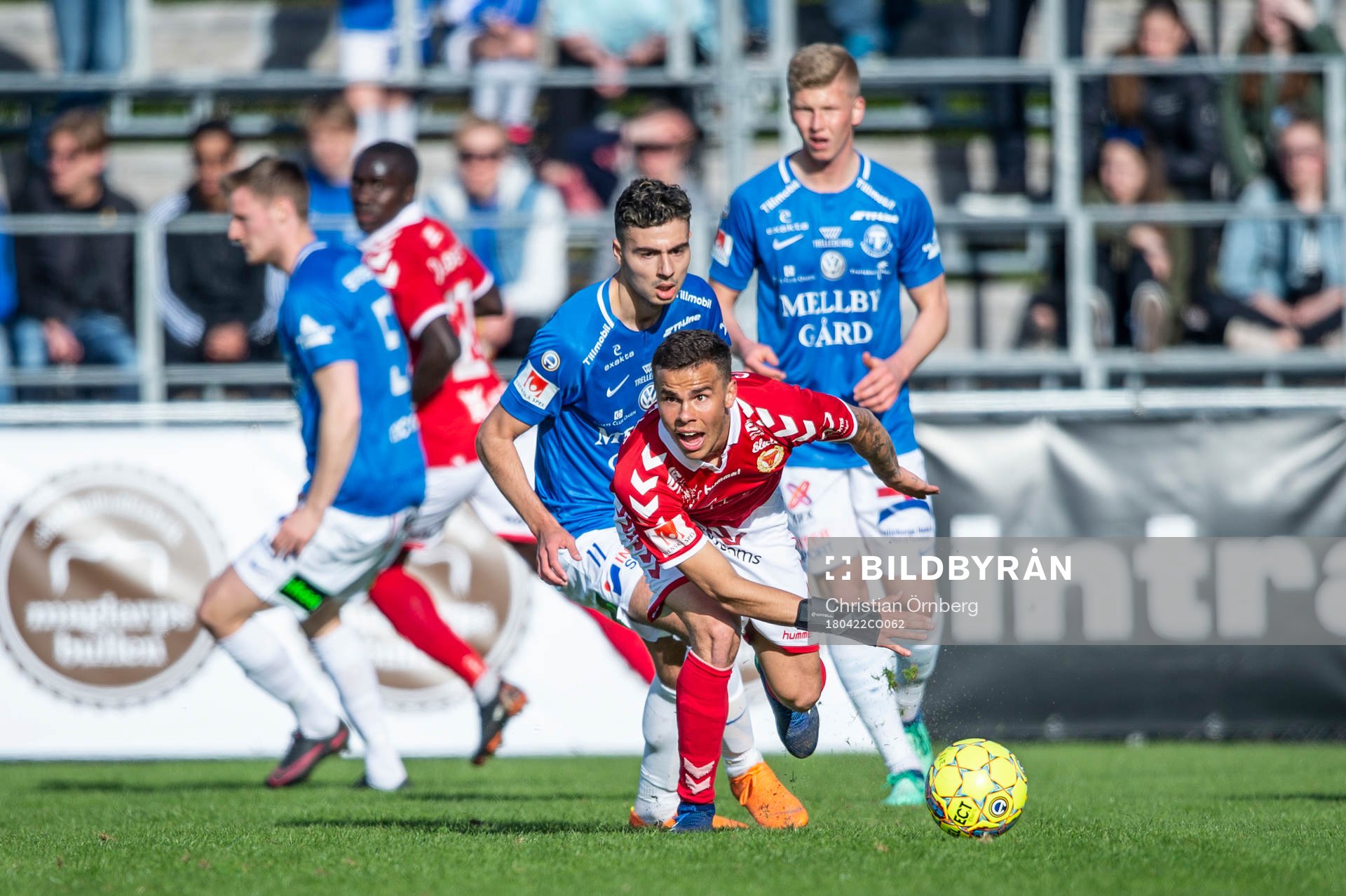 Kalmars Herman Hallberg mot Trelleborgs Deniz Hümmet