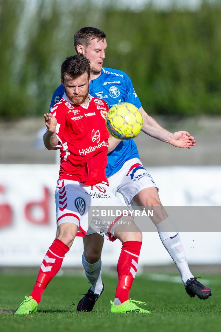under fotbollsmatchen i Allsvenskan mellan Trelleborg och