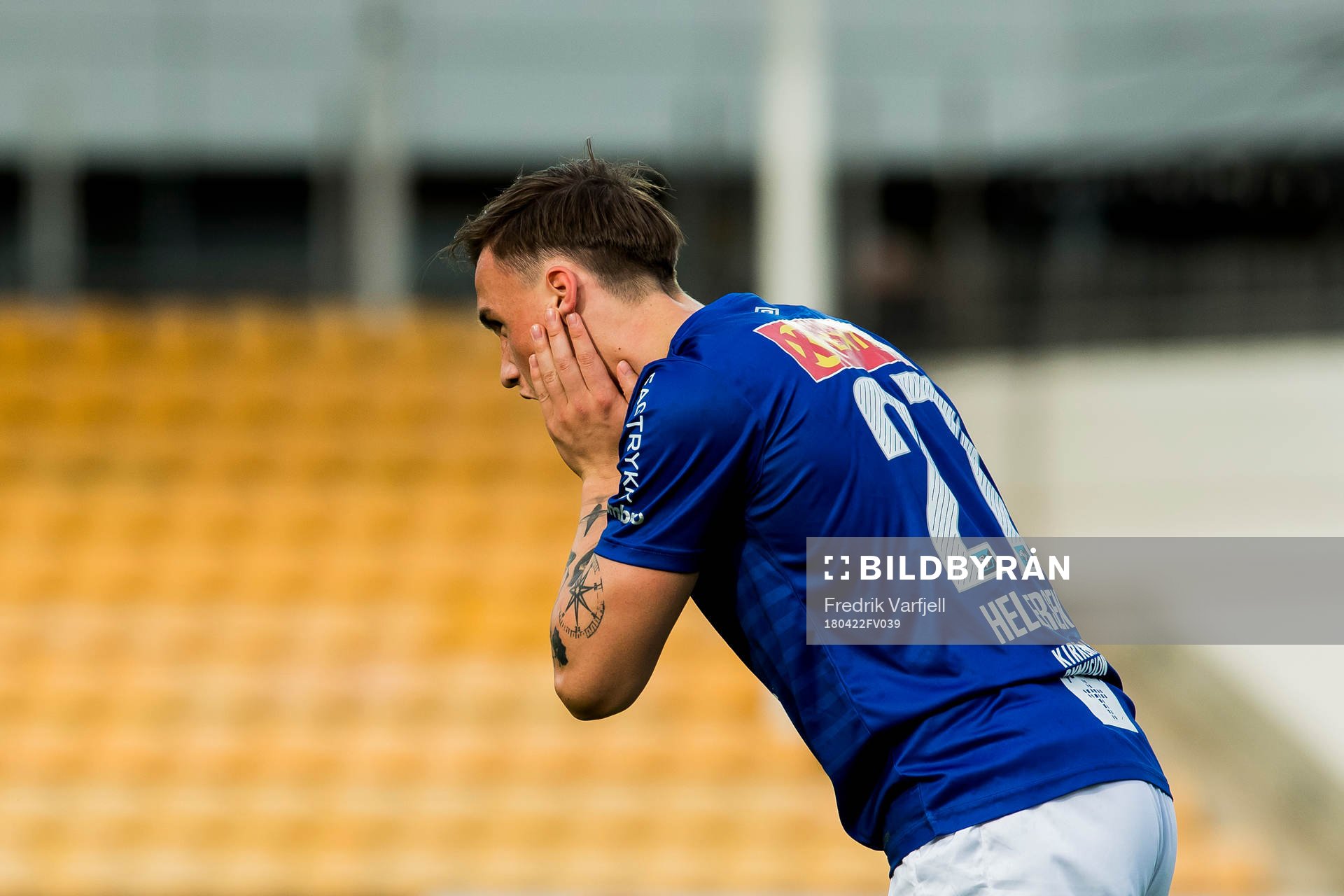 Andreas Helmersen of Ranheim reacts