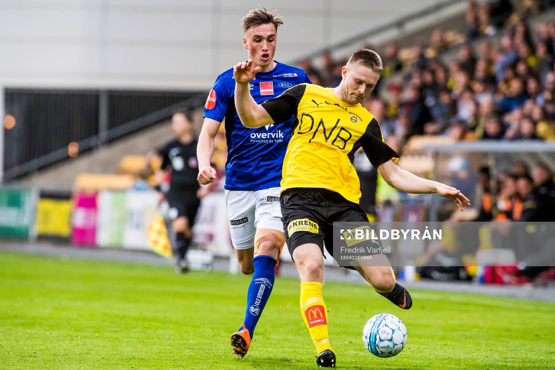 Andreas Helmersen of Ranheim and Marius Amundsen of
