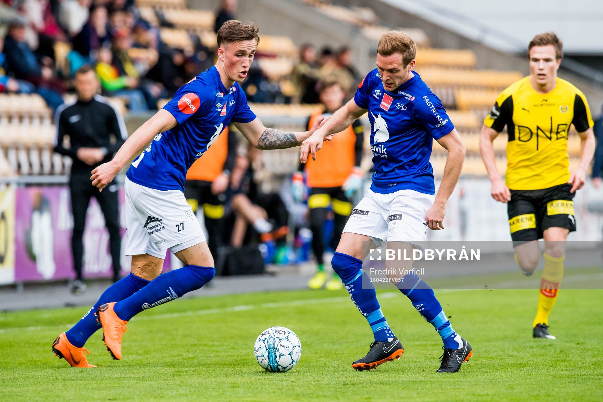 Andreas Helmersen and Kristoffer Løkberg of Ranheim