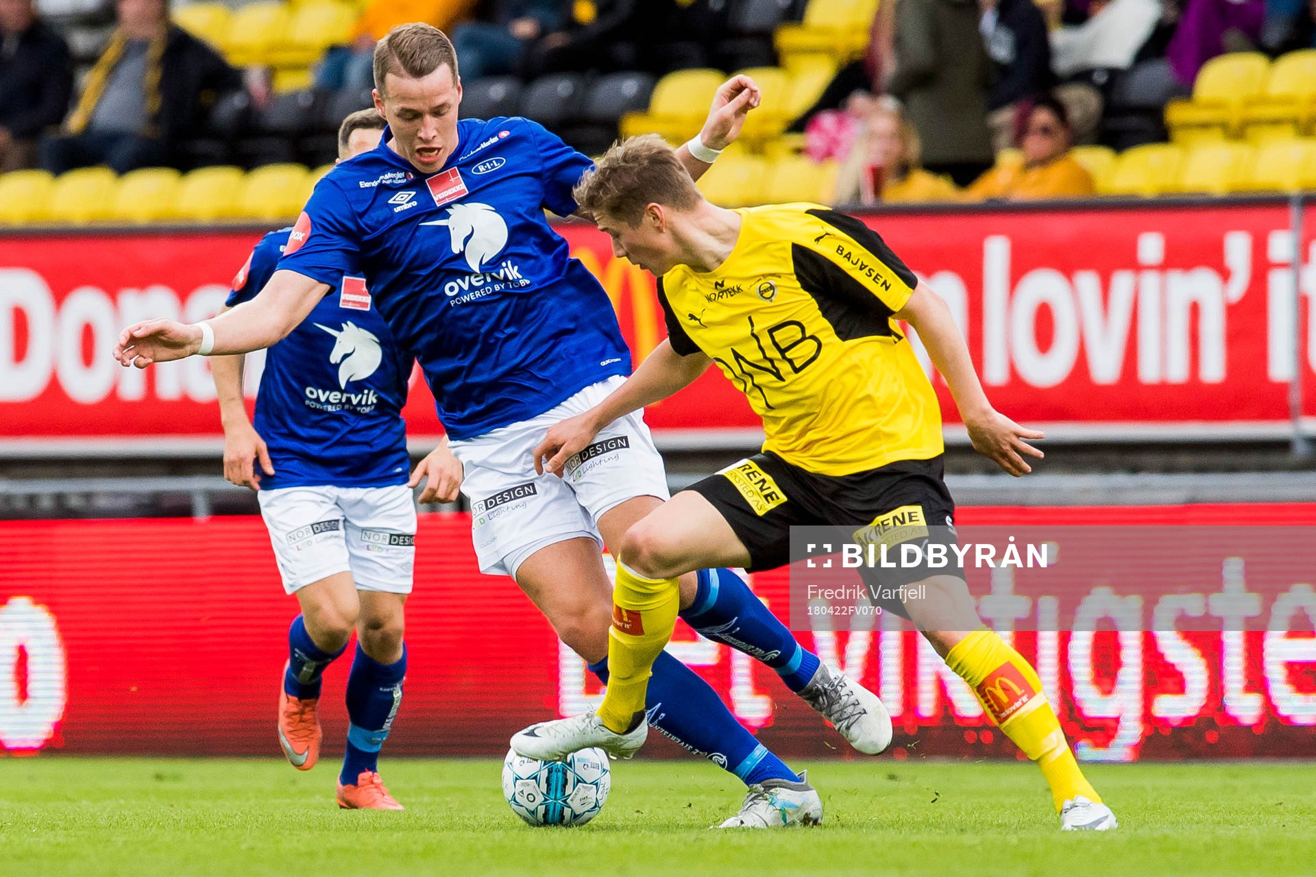 Michael Karlsen of Ranheim and Fredrik Krogstad of
