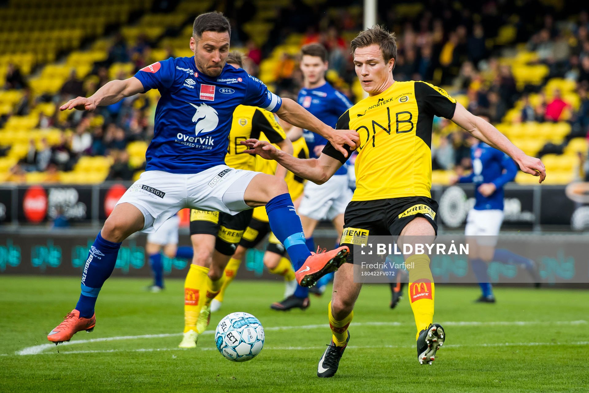Mads Reginiussen of Ranheim and Simen Kind Mikalsen of