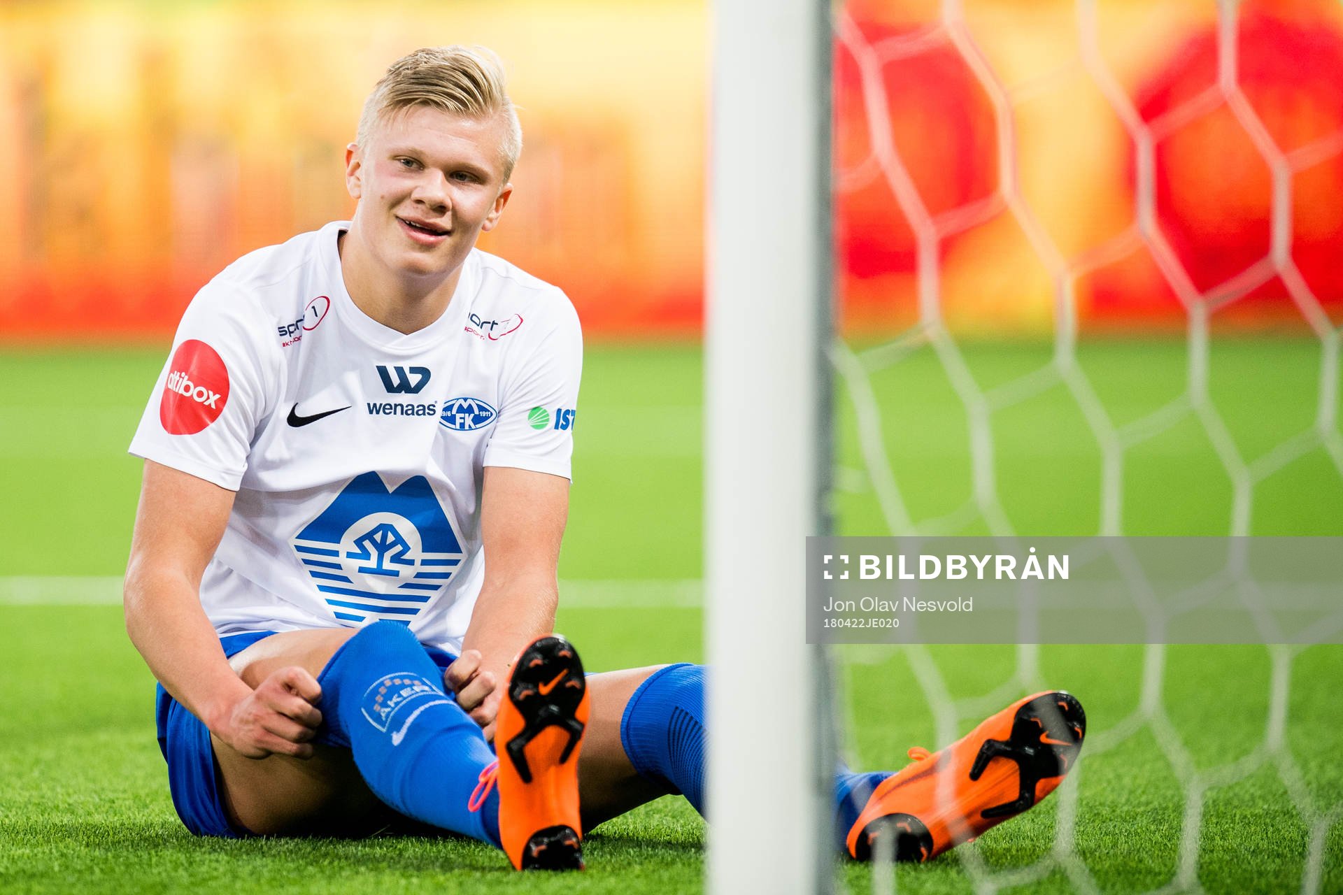 Erling Braut Haaland of Molde