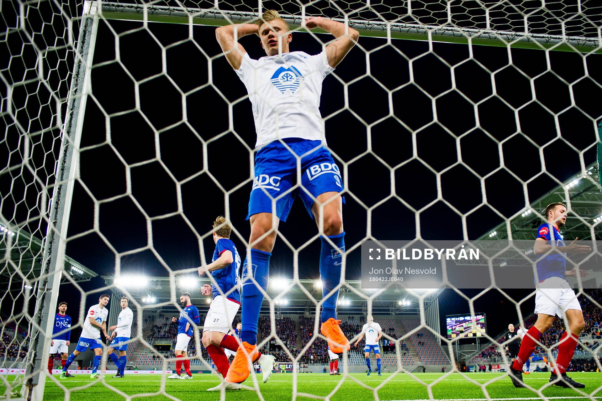 Erling Braut Haaland of Molde