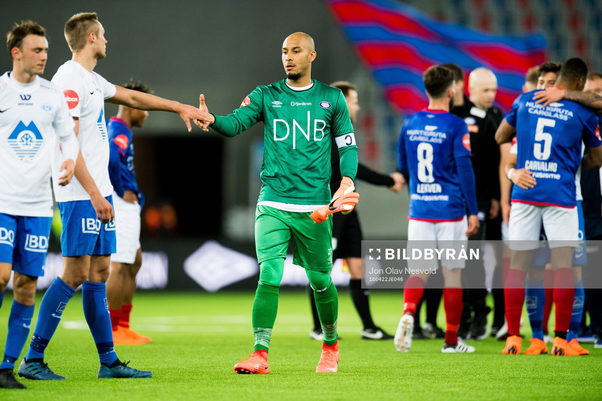 Goalkeeper Adam Larsen Kwarasey of Vålerenga