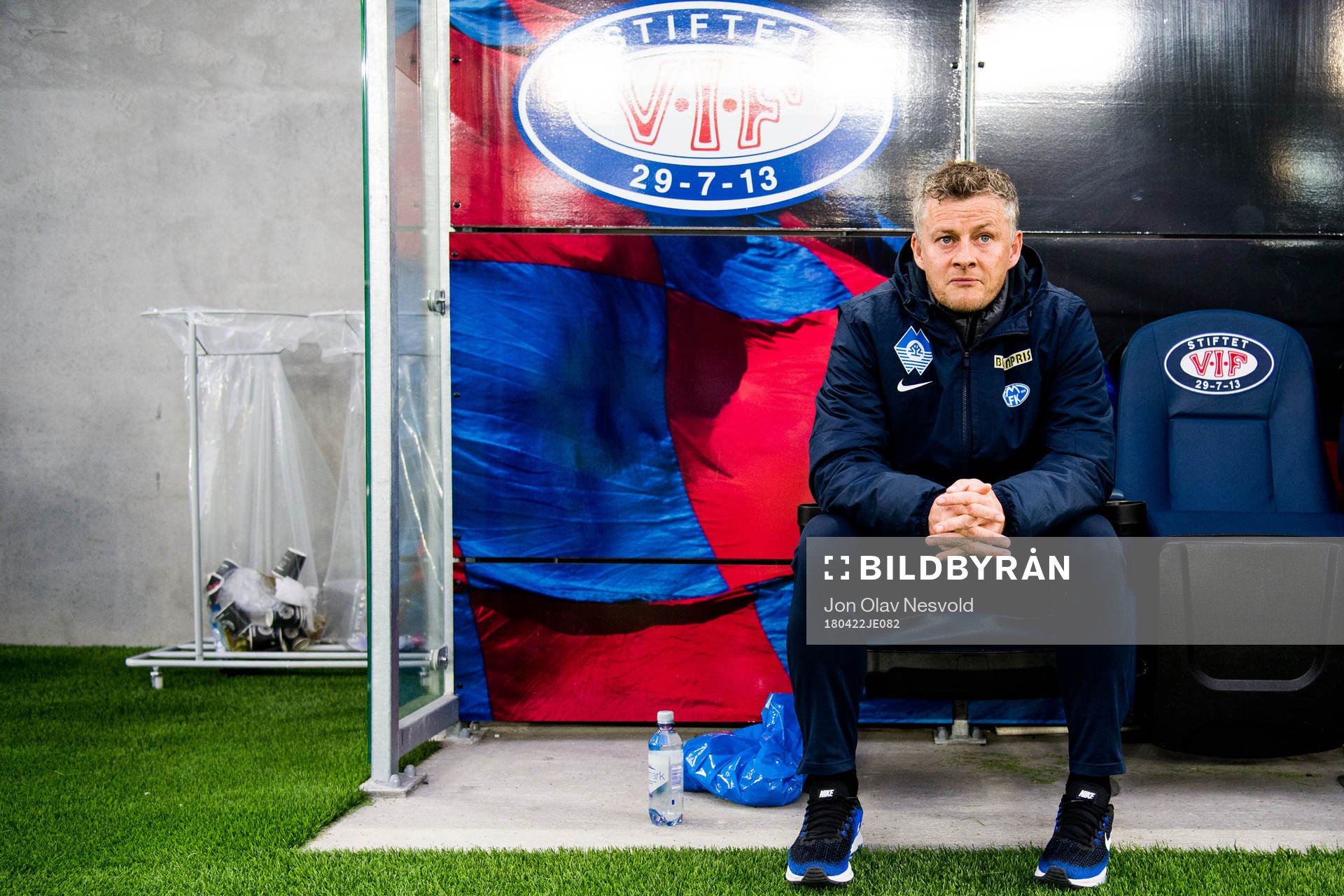 Ole Gunnar Solskjær, manager of Molde