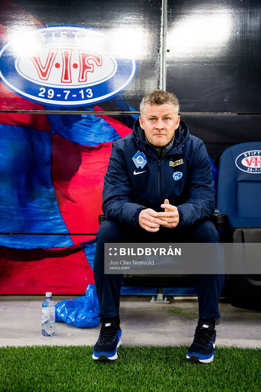Ole Gunnar Solskjær, manager of Molde