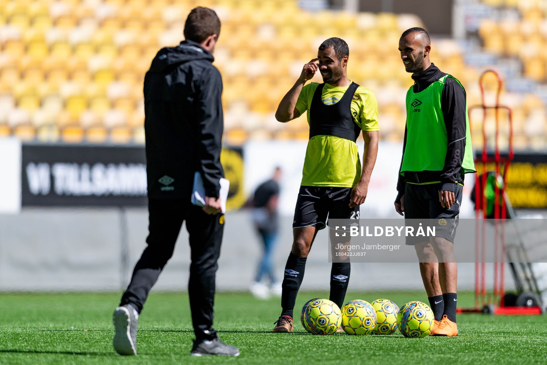 Alex Dyer och Issam Jebali