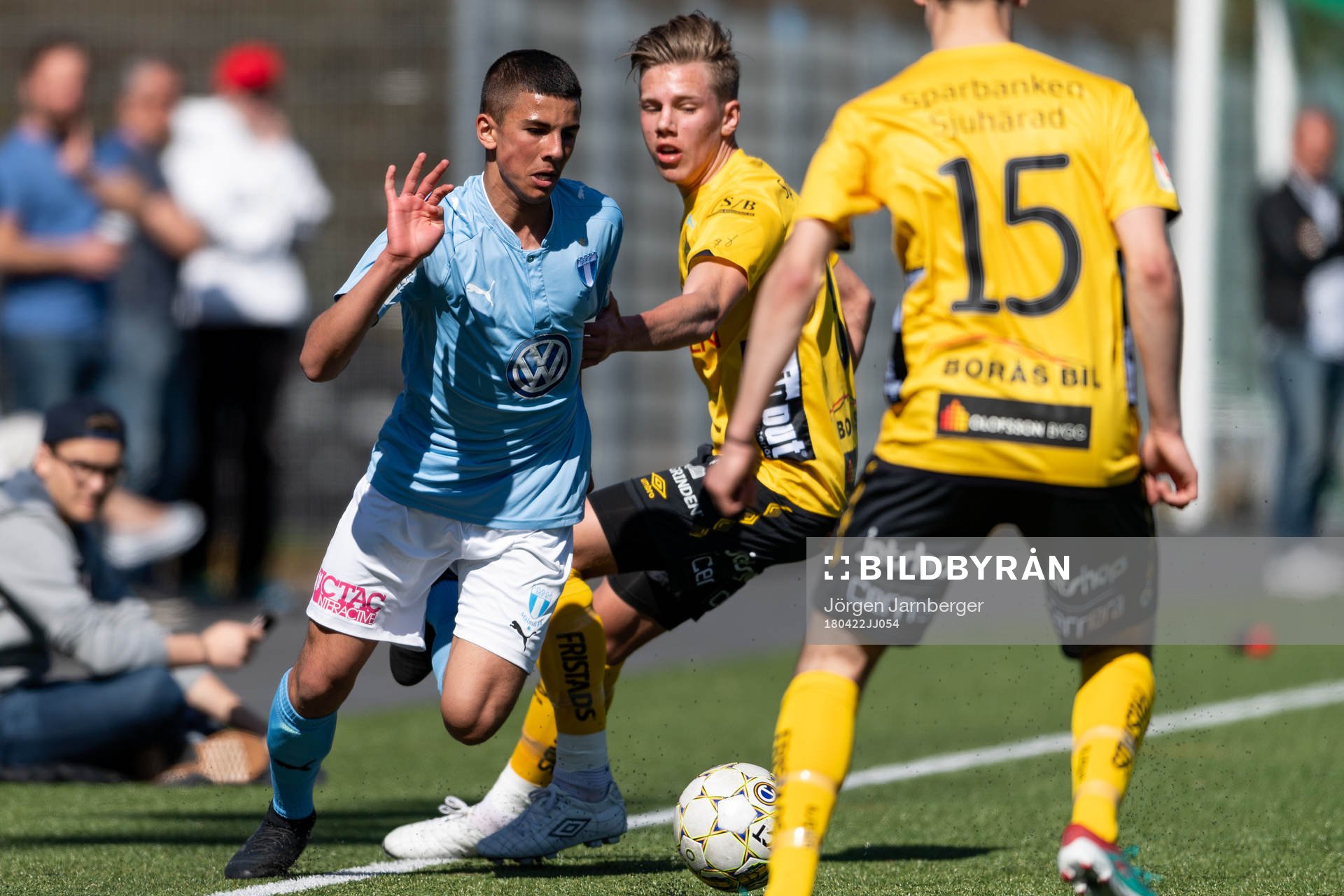 Malmö FF’s Hussein Ali och Elfsborgs Noah Söderberg