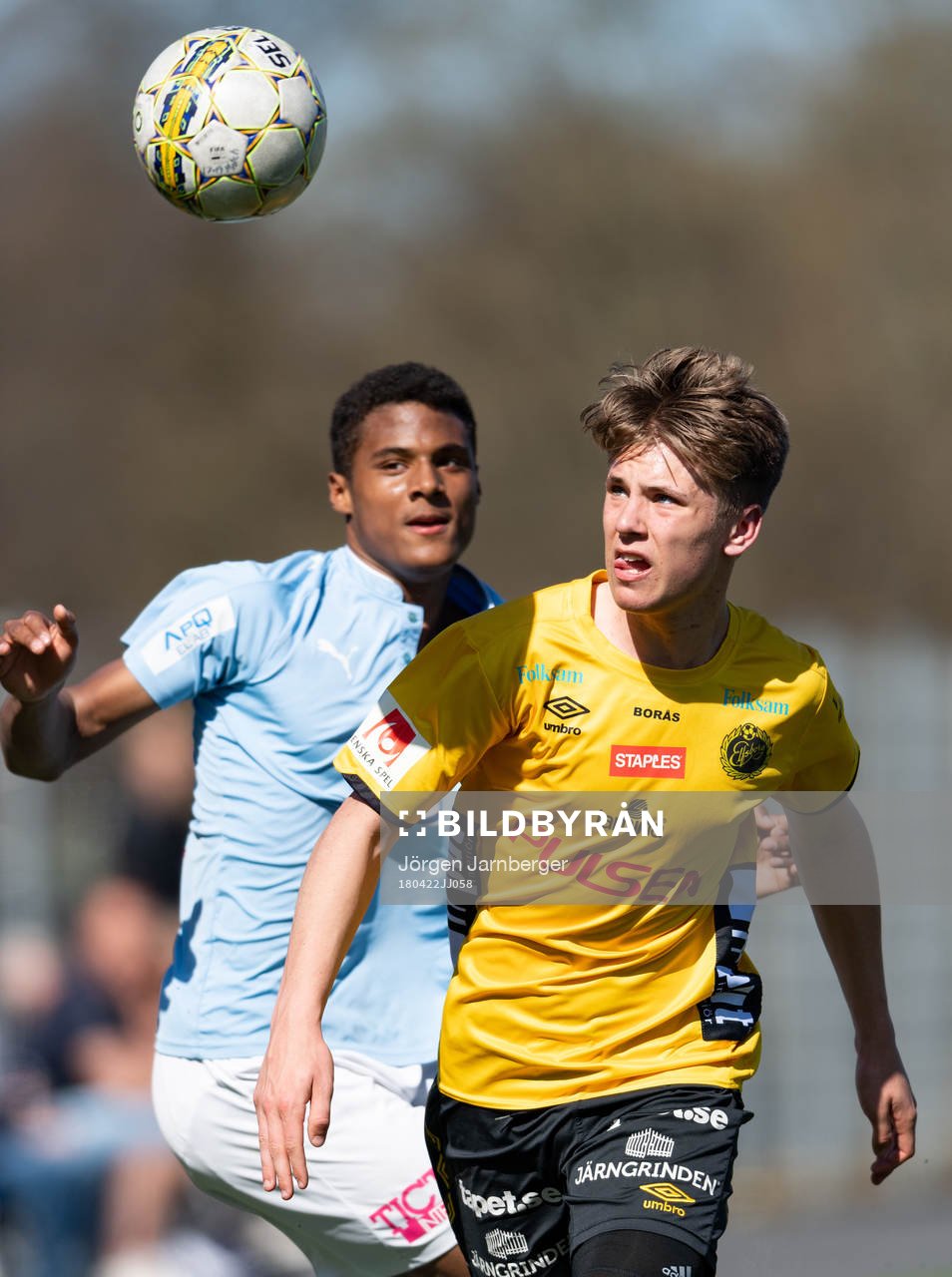 Elfsborgs Oliver Zandén och Malmö FF’s Amin Sarr