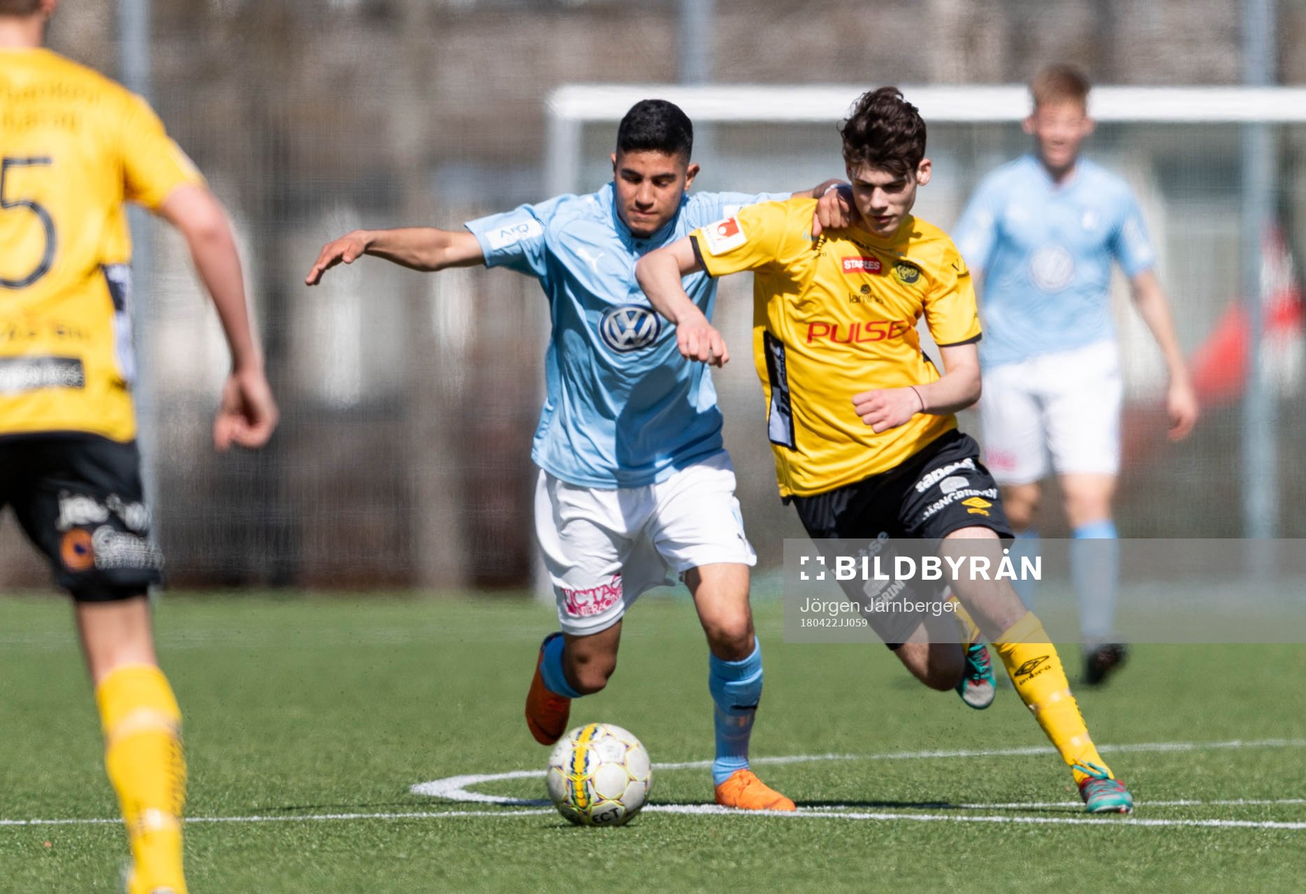Elfsborgs Endrit Kuttlovci och Malmö FF’s Marcel