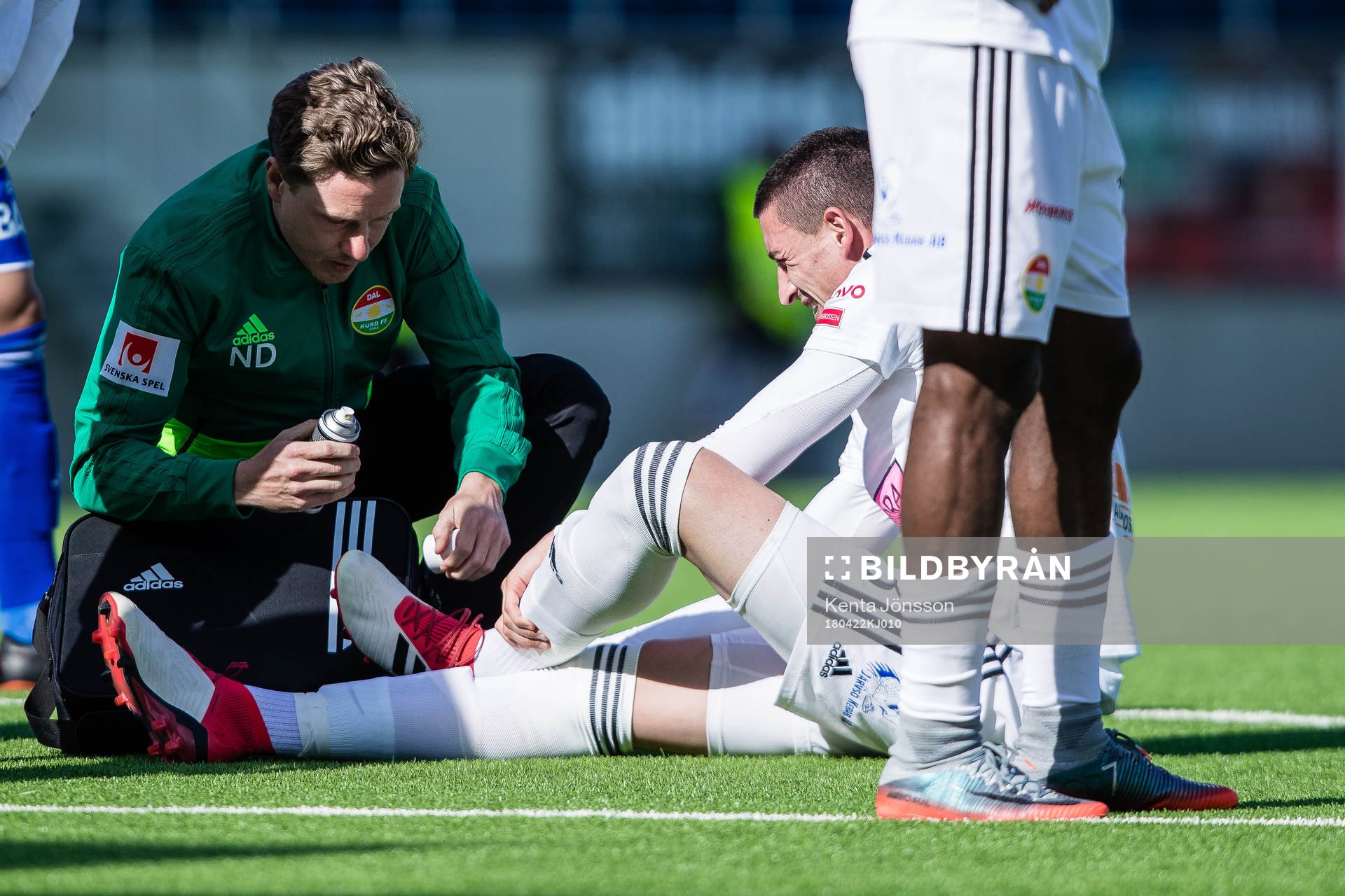 Dalkurds Irfan Jasarevic har skadat sig