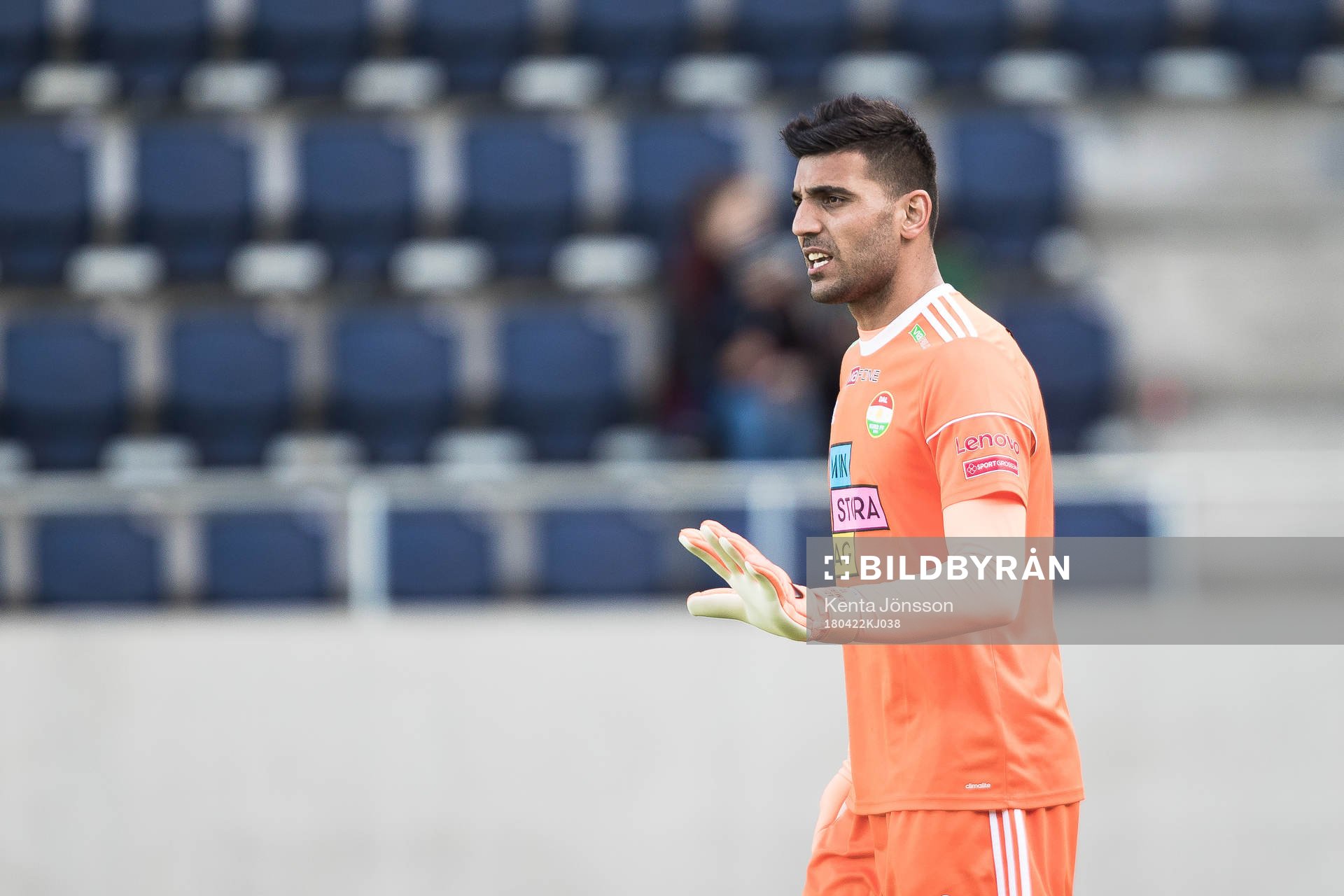 Dalkurds målvakt Abdulaziz Demircan