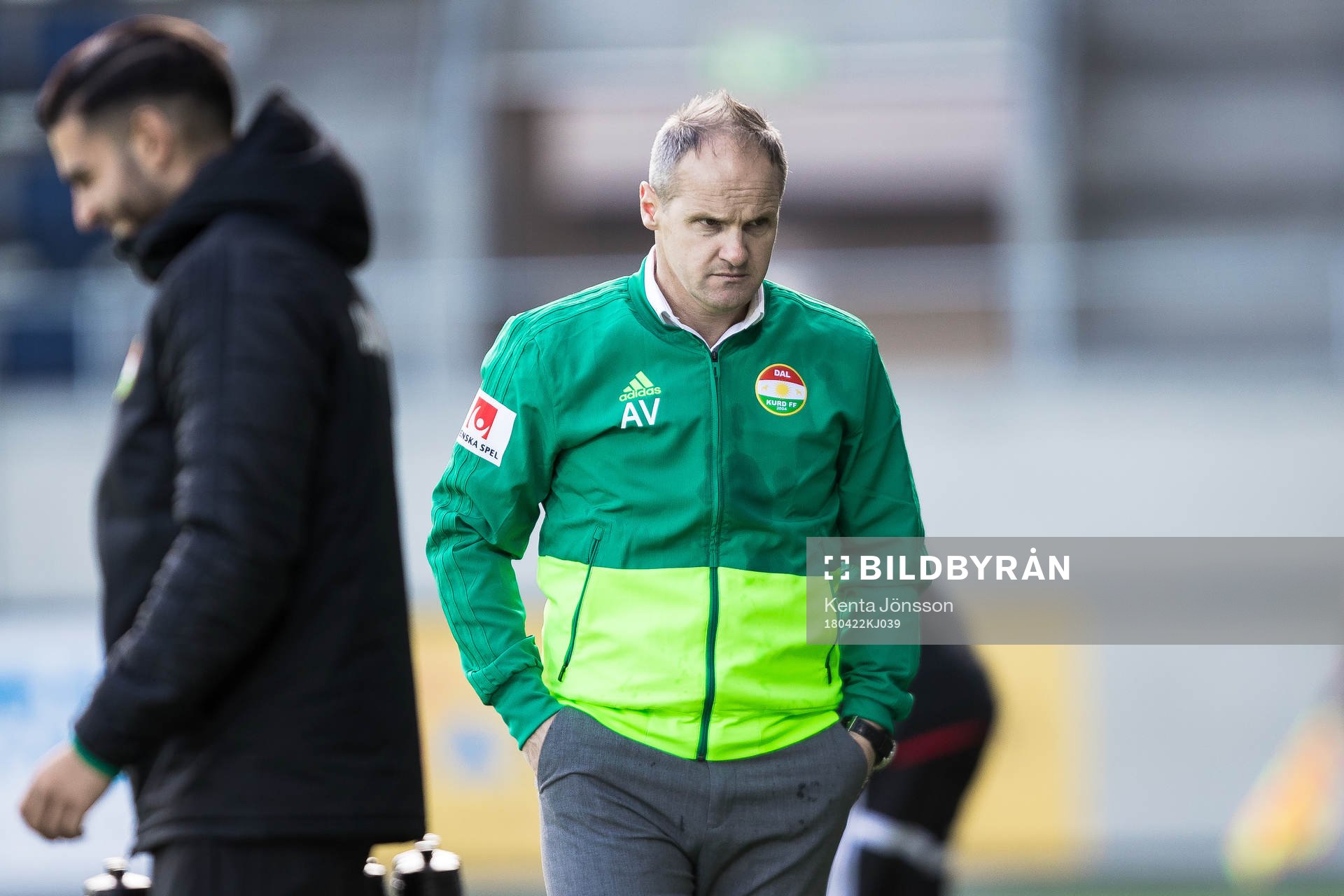 Dalkurds tränare Azrudin Valentic deppar